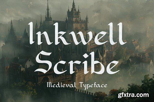 Inkwell Scribe - Medieval Typeface W2FUAR8