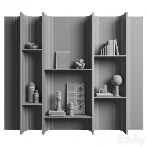 Vertical rack-shelf NG4