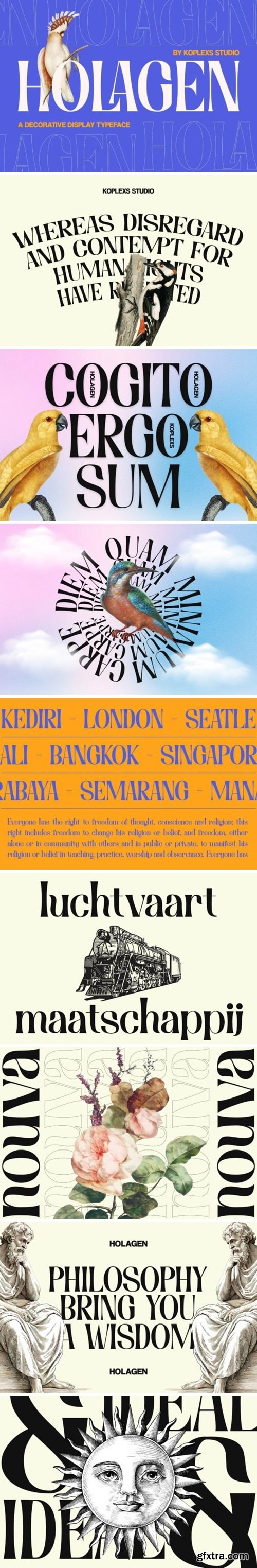 Holagen Font