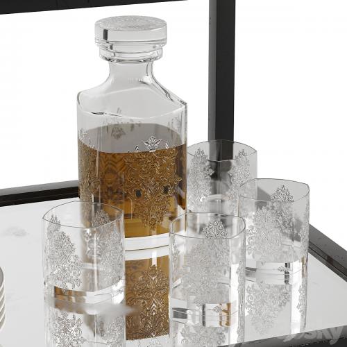 Drink Bar cart set 3