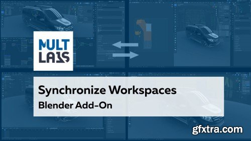 Synchronize Workspaces v1.11 for Blender 3.0 - 4.1