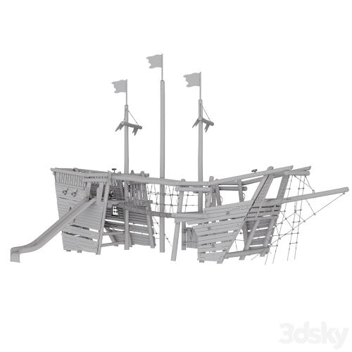 KOMPAN. PIRATE SHIP - LARGE