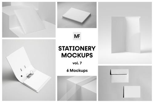 Stationery Products Mockups vol.6