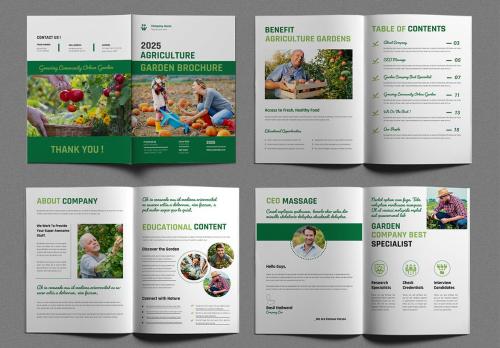 Agriculture Garden Brochure