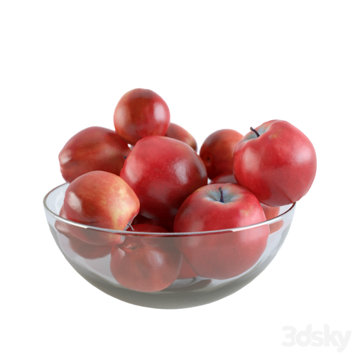 Apples in a bowl