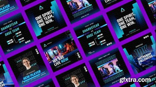 Videohive Streamer and Esport Posts 52513222 Videohive Streamer and Esport Posts 52513222