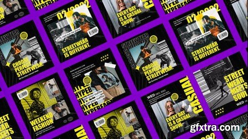 Videohive Classic Streetwear Fashion Instagram Posts 52527740 Videohive Classic Streetwear Fashion Instagram Posts 52527740