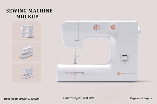Sewing machine Mockup
