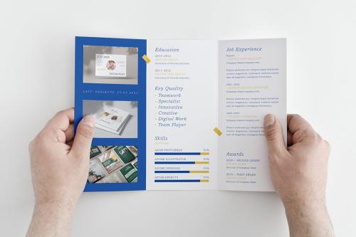 Brochure – Resume Trifold