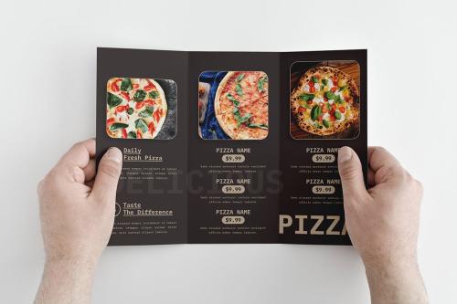 Pizza Shop Trifold Brochure