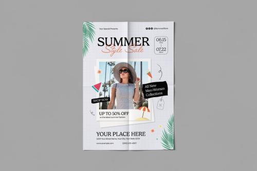 Summer Fashion Sale Flyer