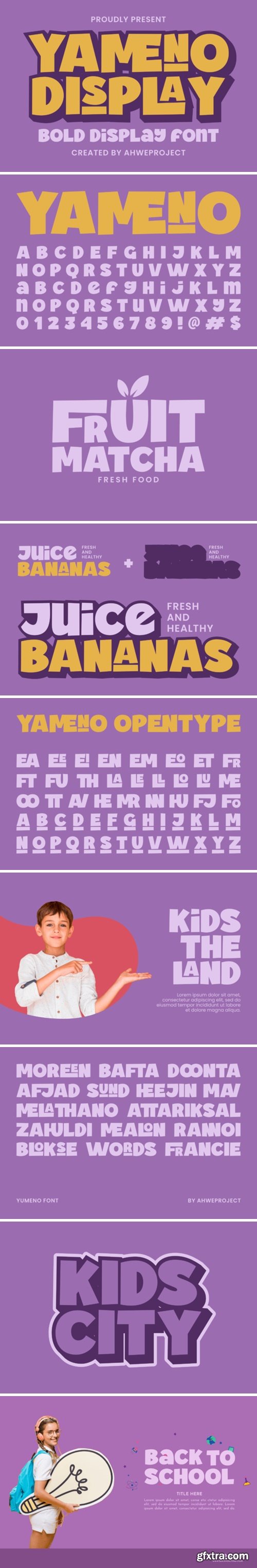 Yameno Font