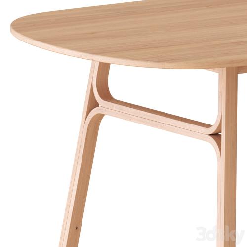 IKEA VOXLOV table and chairs