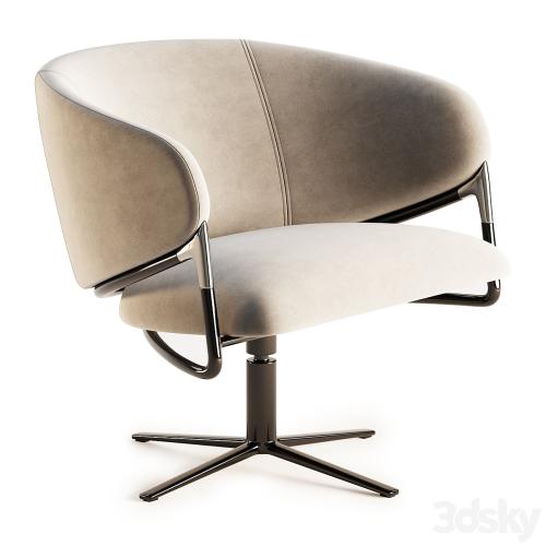 HAMMER Swivel easy chair Hammer Collection