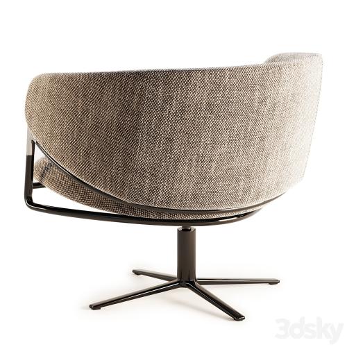 HAMMER Swivel easy chair Hammer Collection