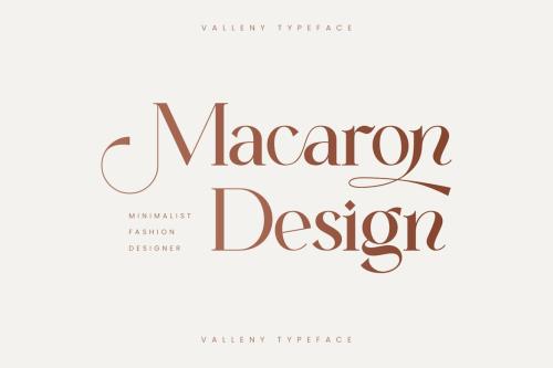 Valleny Serif Font