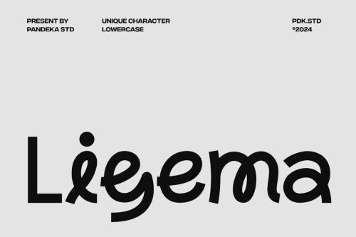 Ligema - Modern Experimental Sans