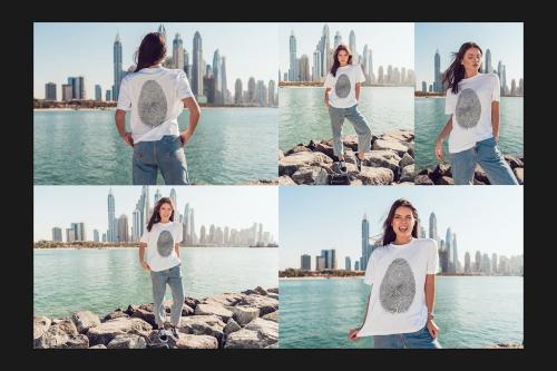 Dubai T-Shirt Mock-Up Set