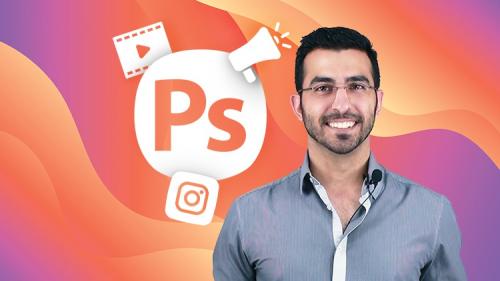 Udemy - Photoshop & Design For Content Marketing, ads & Social Media