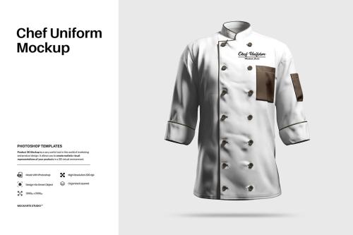Chef Uniform Mockup