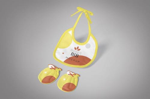 Baby Bib Mockup