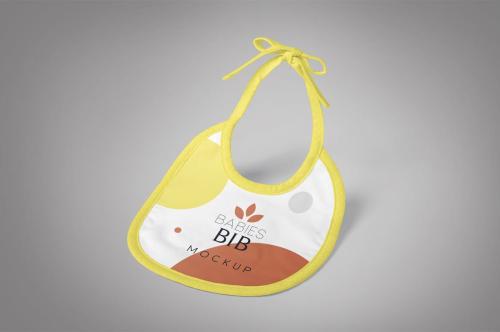 Baby Bib Mockup