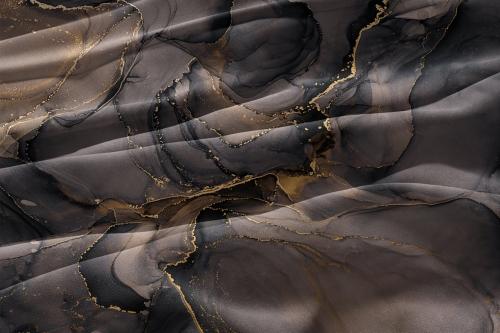 Abstract Black ink textures