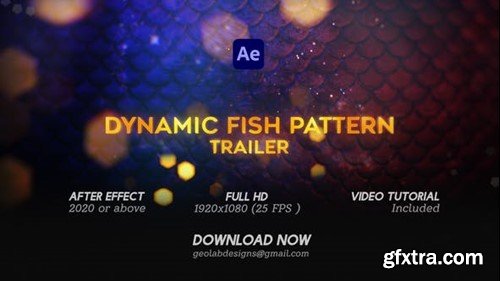 Videohive Dynamic Fish Pattern Trailer l Aqua Trailer 51349785