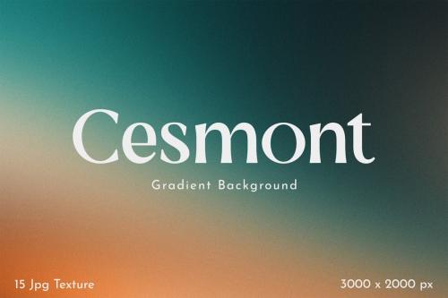 Cesmont - Grainy Gradient Abstract Background