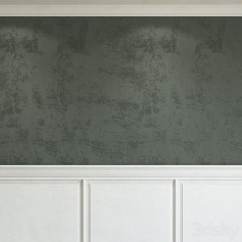 Decorative plaster with molding 249