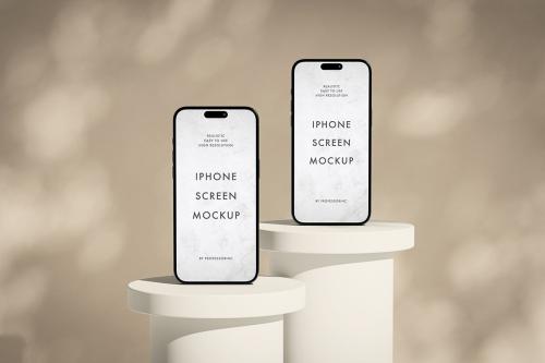 iPhone 15 Pro Mockup Collection