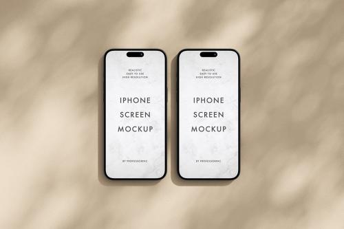 iPhone 15 Pro Mockup Collection