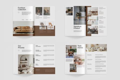 Interior Design Product Catalog Template