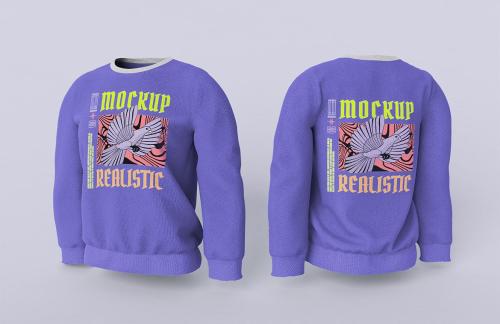 Crewneck Sweater Mockup
