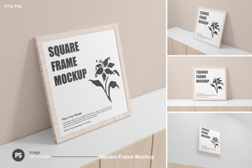 Square Frames Mockups