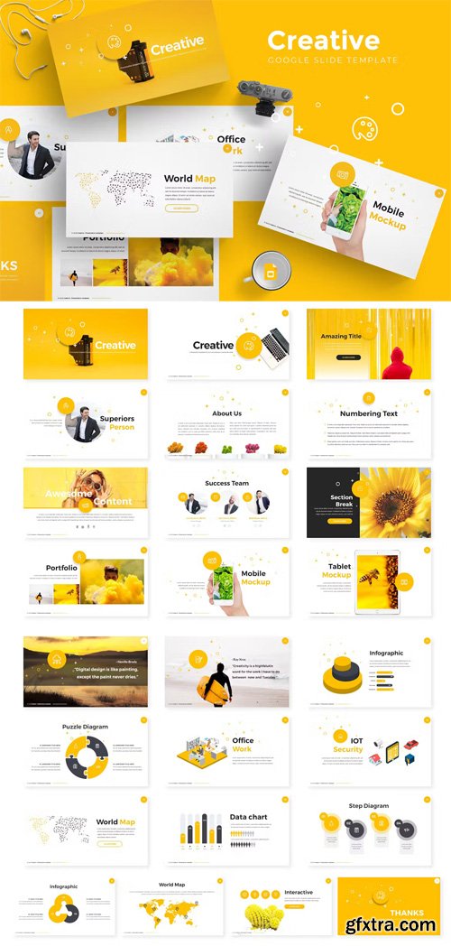 Creative Google Slide Presentation Template