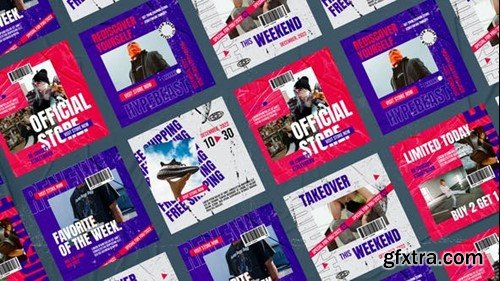 Videohive Flamboyant Fashion Streetwear Posts 52565859 Videohive Flamboyant Fashion Streetwear Posts 52565859