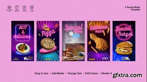 Videohive Instagram Food Stories 52604016 Videohive Instagram Food Stories 52604016