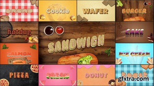 Videohive Food Text Effects 52620448 Videohive Food Text Effects 52620448