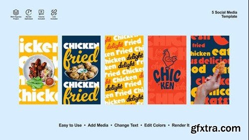 Videohive Chicken Instagram Stories 52605227 Videohive Chicken Instagram Stories 52605227