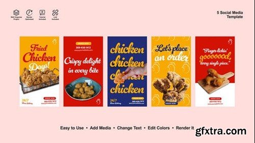 Videohive Chicken Instagram Reels 52605033 Videohive Chicken Instagram Reels 52605033
