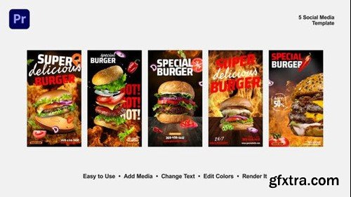 Videohive Burger Instagram Reels 52603585 Videohive Burger Instagram Reels 52603585