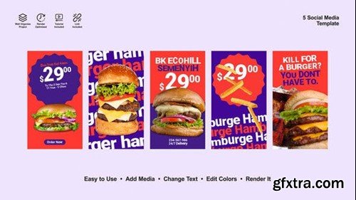 Videohive Burger Instagram Reels 52647998 Videohive Burger Instagram Reels 52647998
