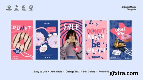 Videohive Donut Instagram Reels 52648064 Videohive Donut Instagram Reels 52648064