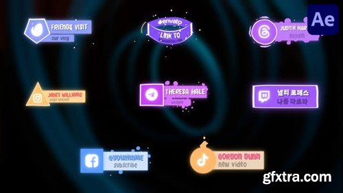 Videohive Social Media Liquid Lower Thirds for After Effects 52589536 Videohive Social Media Liquid Lower Thirds for After Effects 52589536