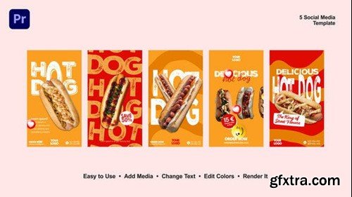 Videohive Hot Dog Instagram Stories 52648165 Videohive Hot Dog Instagram Stories 52648165
