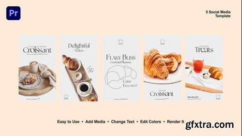 Videohive Croissant Instagram Stories 52696517 Videohive Croissant Instagram Stories 52696517
