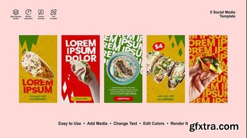 Videohive Taco Instagram Stories 52696615 Videohive Taco Instagram Stories 52696615