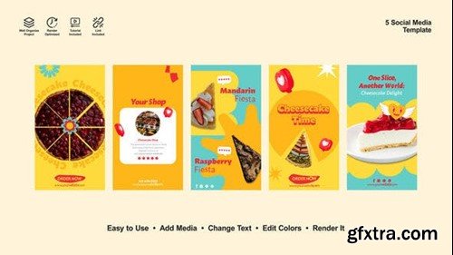Videohive Cheescake Instagram Stories 52696668 Videohive Cheescake Instagram Stories 52696668