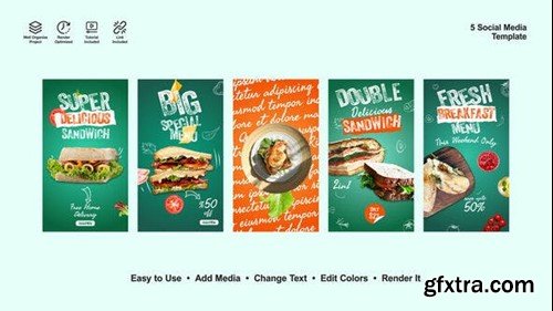 Videohive Sandwich Instagram Stories 52696657 Videohive Sandwich Instagram Stories 52696657